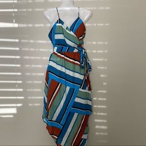 Gianni Bini | Geometric Wrap Dress